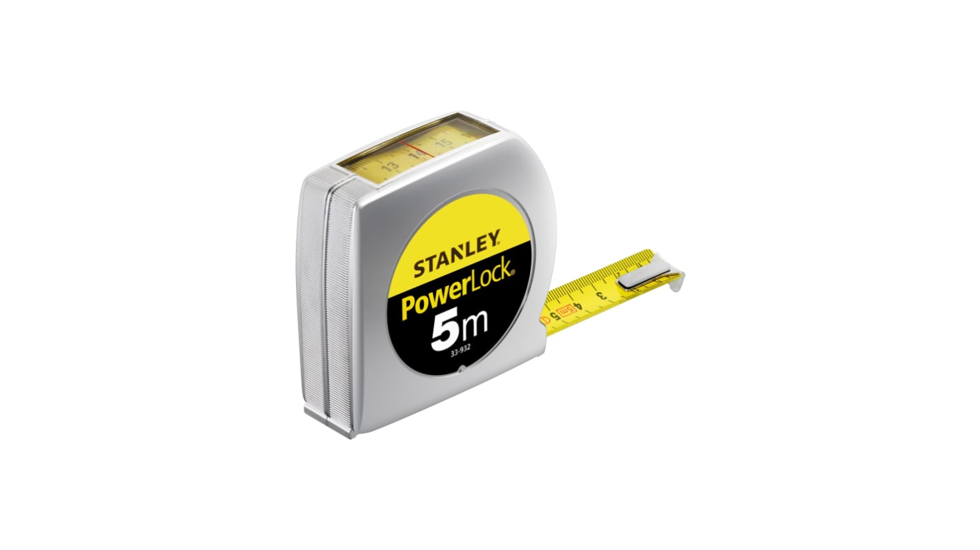 Metro a nastro Stanley, 5m x 19 mm, , Imperiale/Metrico