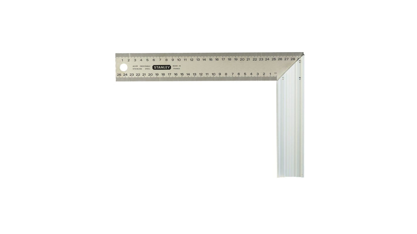 Squadra da falegname Stanley, 140 mm x 250mm, Metrico