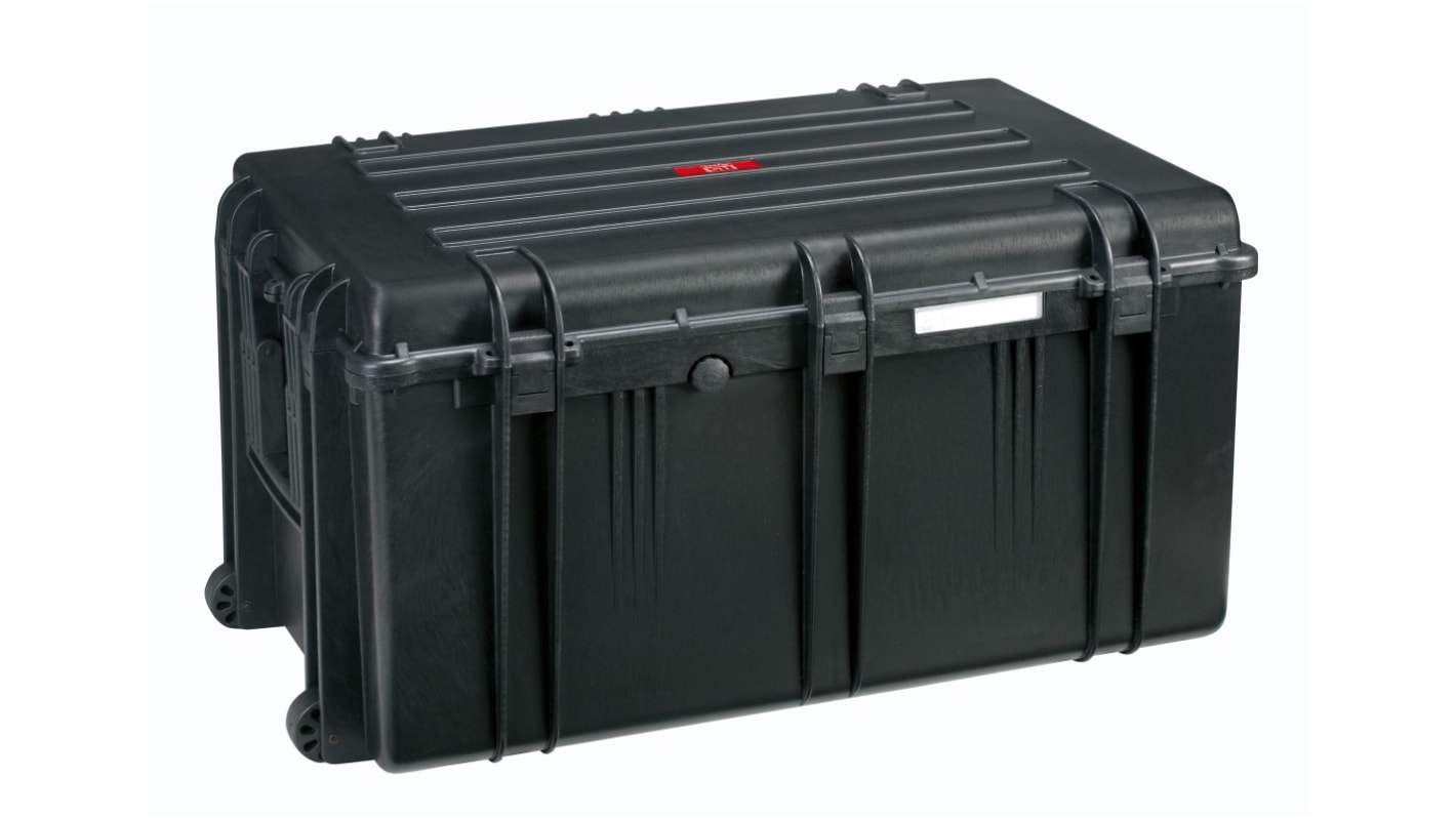 Maleta estanca RS PRO de Polipropileno Negro, dim. ext. 860 x 560 x 460mm, con espuma, con ruedas, 15.02kg