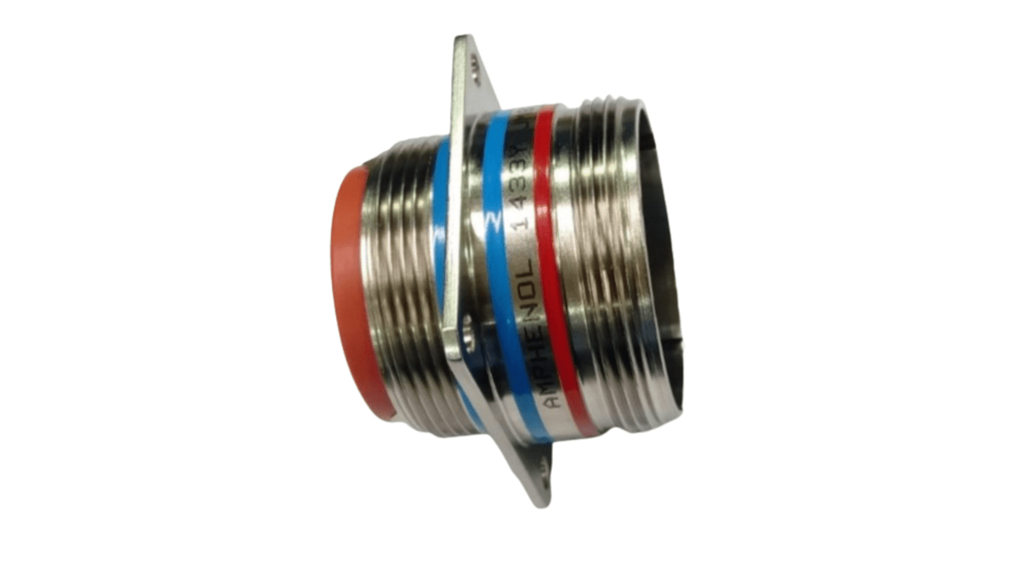 Amphenol India 5 Way MIL Spec Circular Connector Plug, Pin Contacts