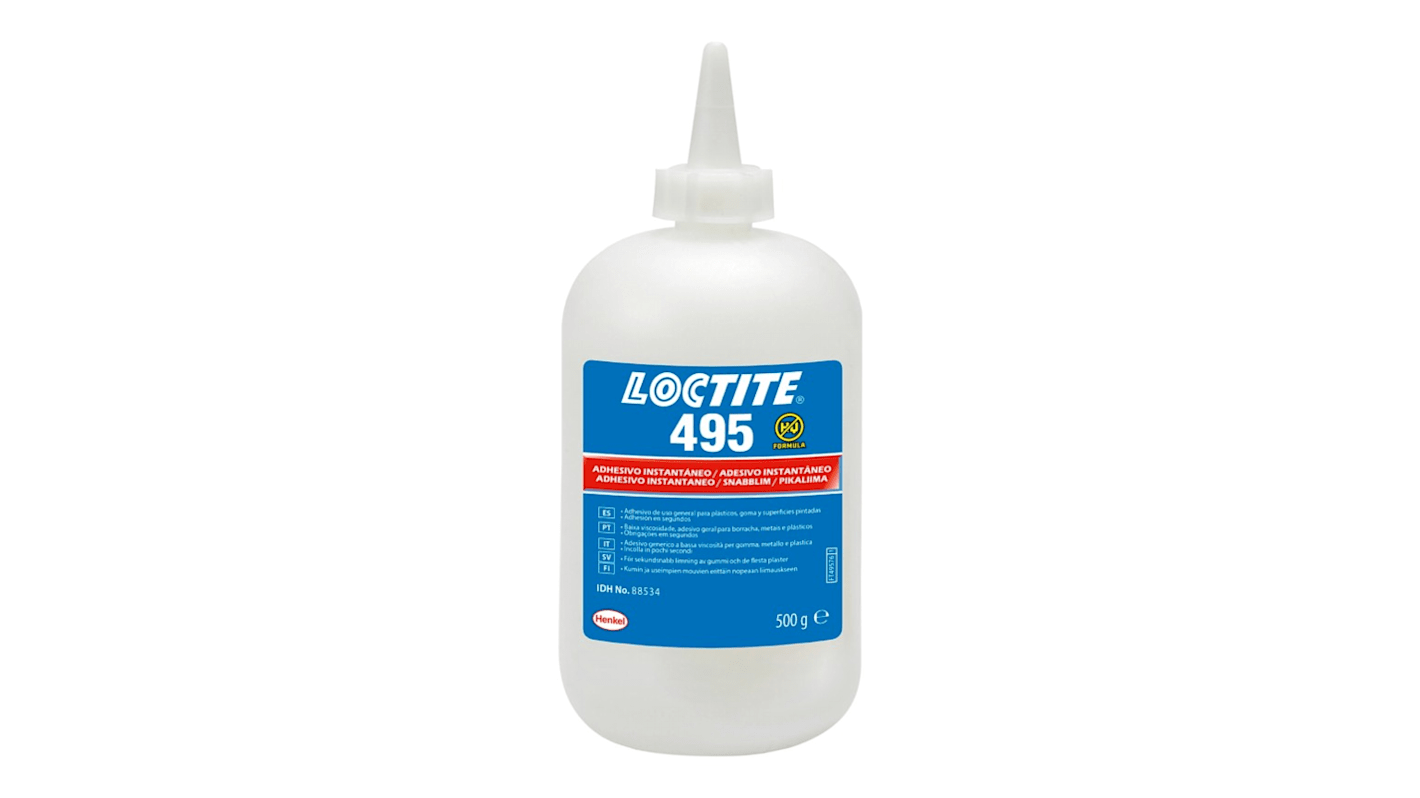 LOCTITE 495 BO500G EGFD LoctiteLoctite 495 Cyanoacrylate 500 g RS