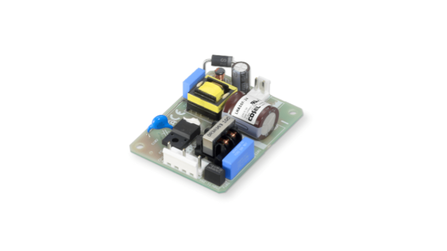 Cosel ACDC Power Supply, LHA10F12SNY, 12V dc, 900mA, 10.8W, 1 Output