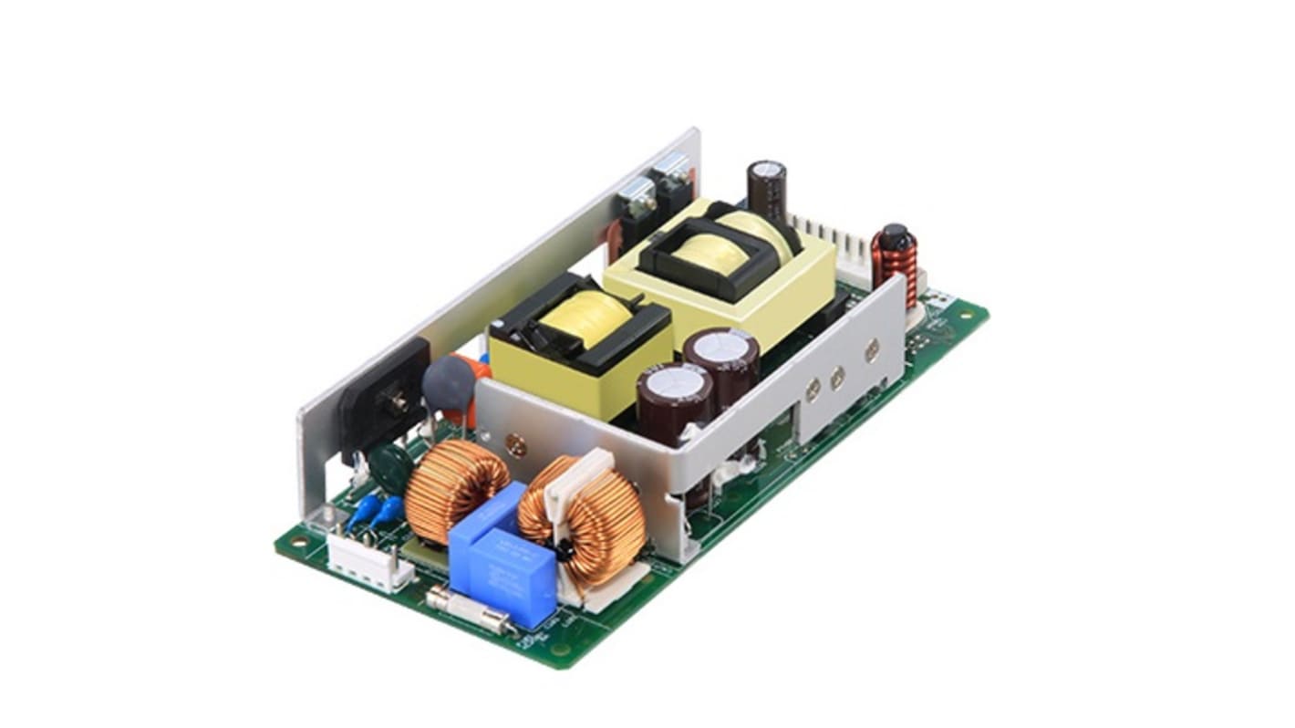 Cosel AC-DC Power Supply, LHA300F-24-Y, 24V dc, 12.5A, 300W, 1 Output, 85 → 264V ac Input Voltage