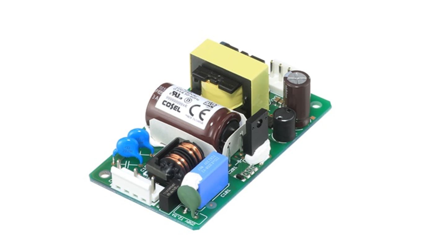 Cosel AC-DC Power Supply, LHA30F-5-Y, 5V dc, 6A, 30W, 1 Output, 85 → 264V ac Input Voltage