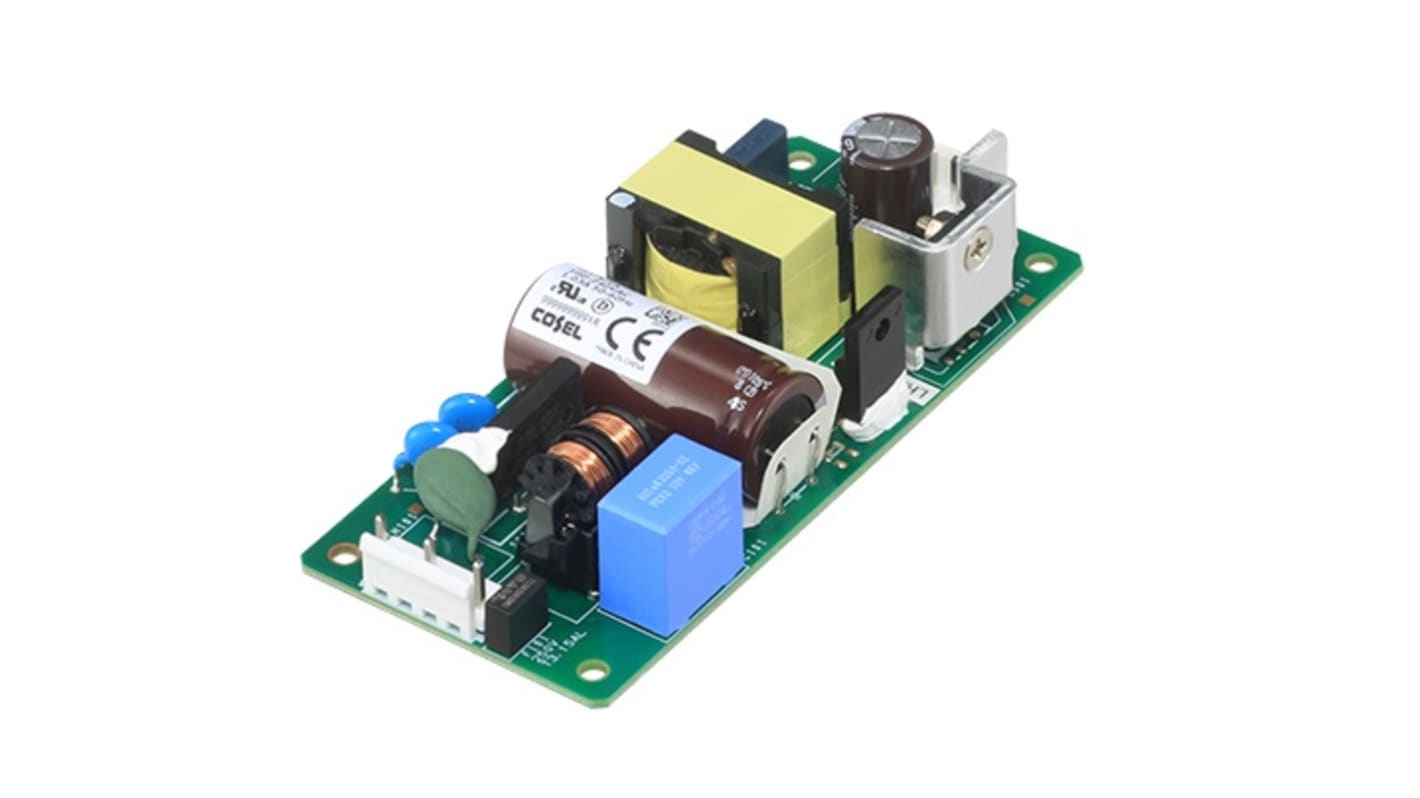 Cosel AC-DC Power Supply, LHA50F-5-Y, 5V dc, 8A, 40W, 1 Output, 85 → 264V ac Input Voltage