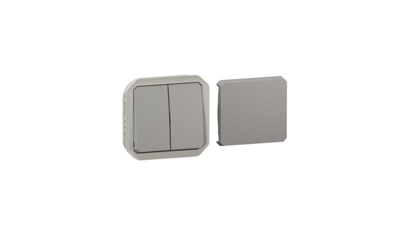 Interrruptor, Gris, Montaje Pared, IP55, Legrand 069506L