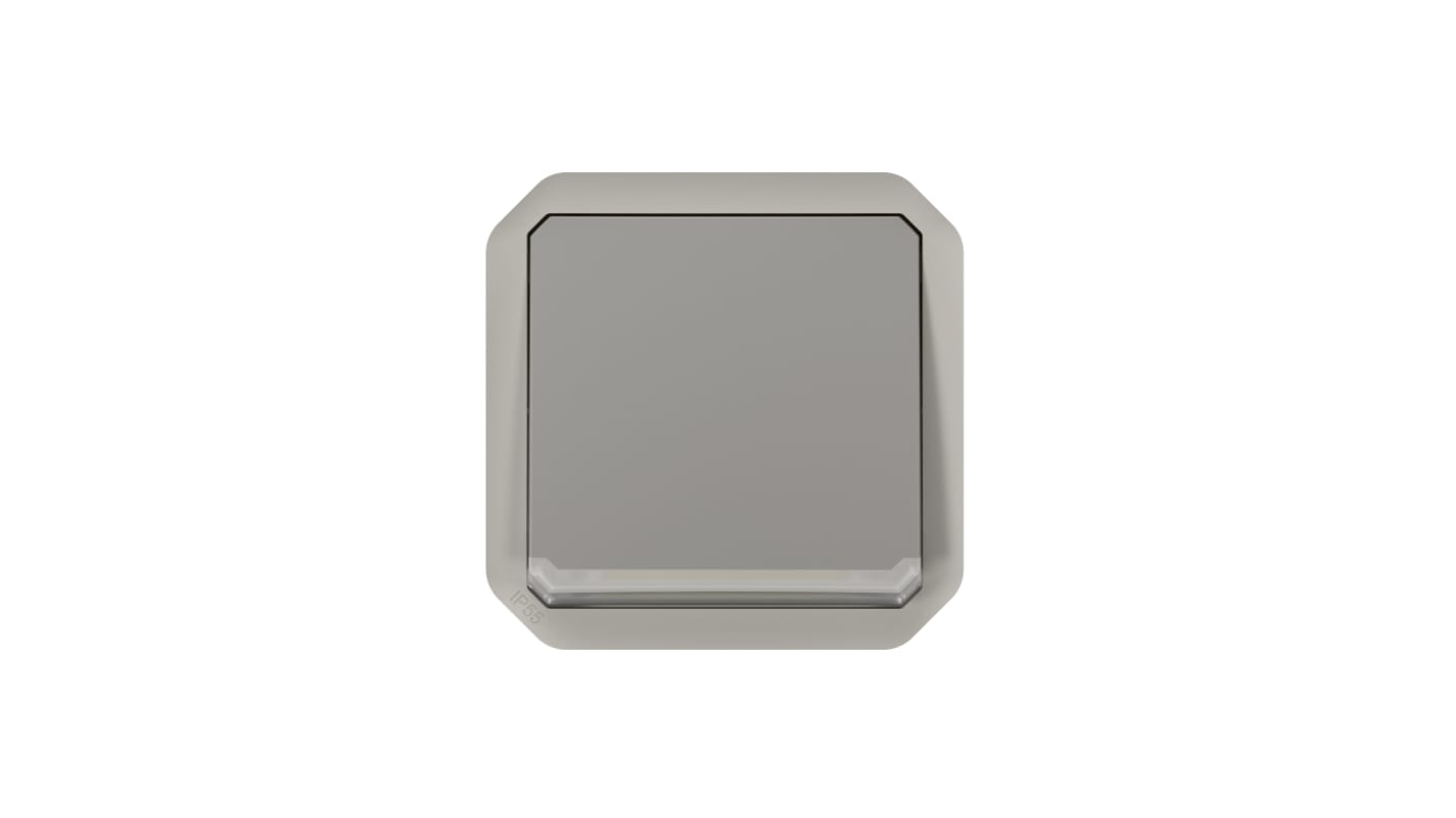 Interrruptor, Gris, Montaje Pared, IP55, Legrand 069530L