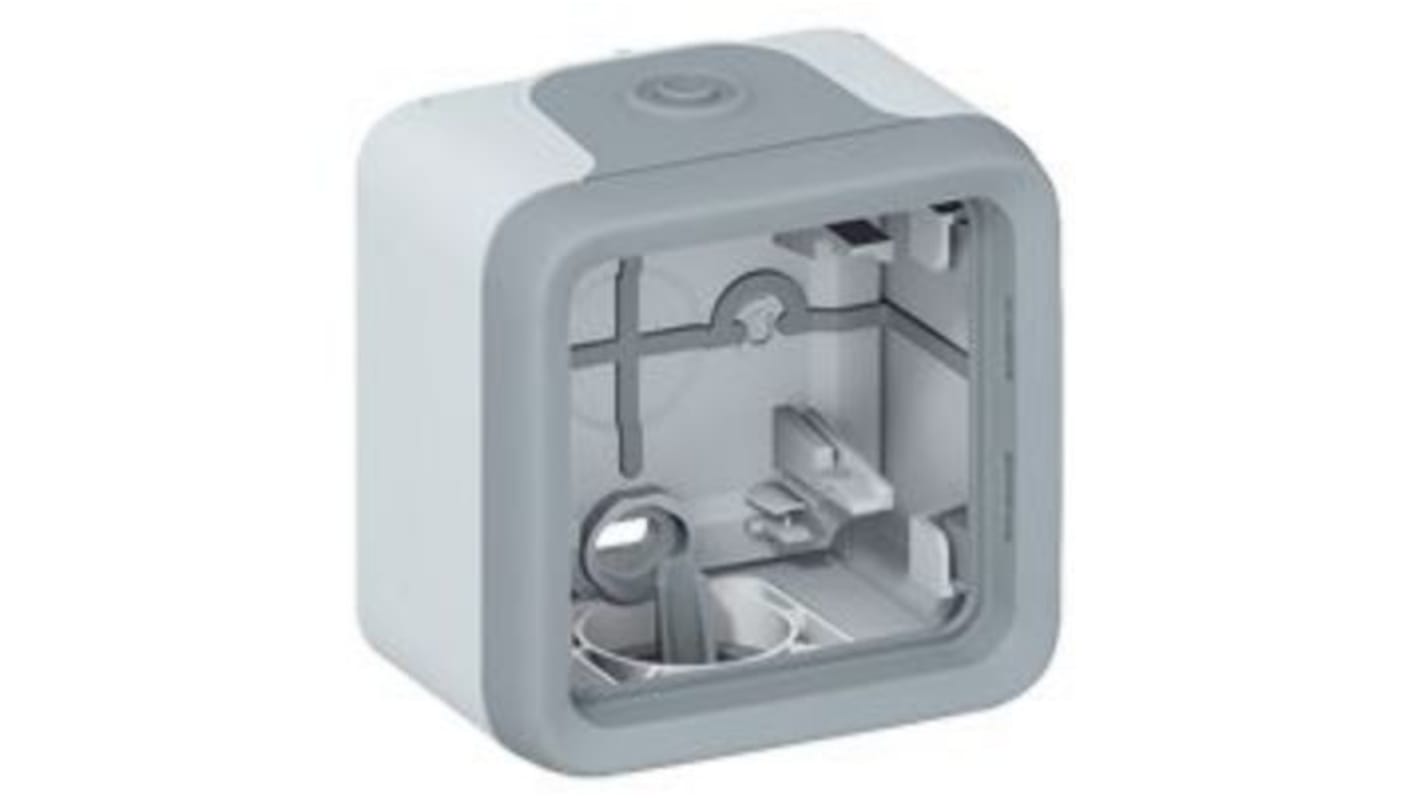 Legrand Grey Thermoplastic Back Boxes, IP55, 1 Gangs