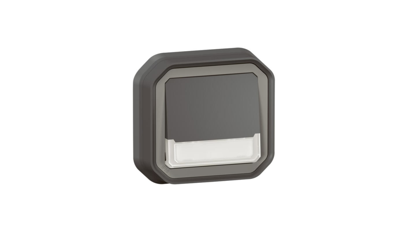 Interrruptor, Gris, Montaje Pared, IP55, Legrand 069854L