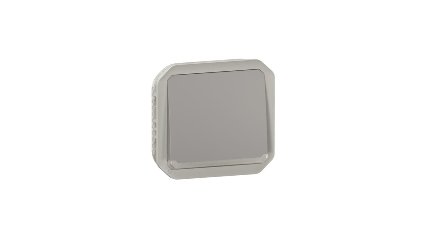 Interrruptor, Gris, Montaje Pared, IP55, Legrand 070045