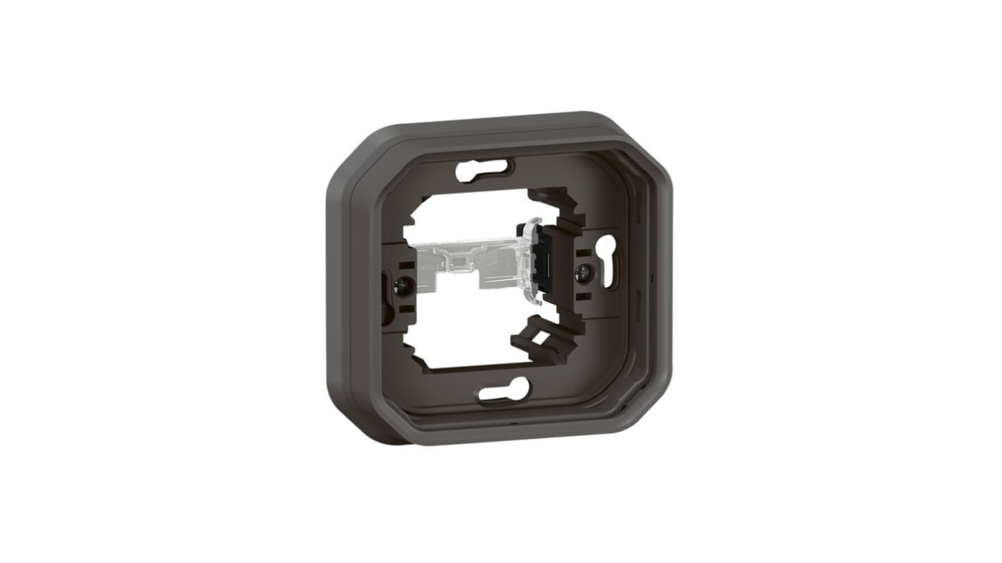 Legrand Black, Grey Light Switch Cover