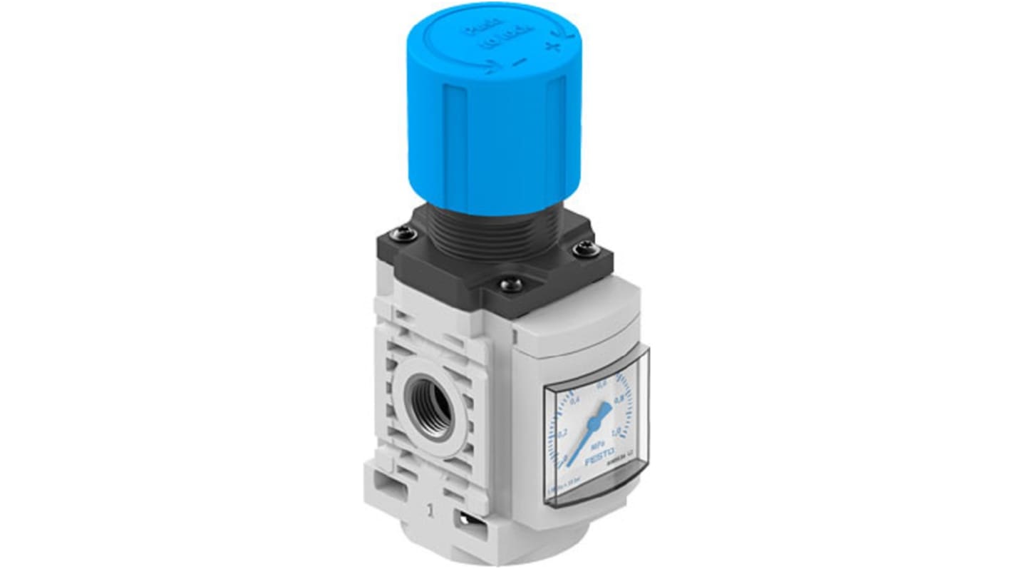 Regolatore pneumatico Festo serie MS, attacco G 1/4, 0.1MPa → 1MPa