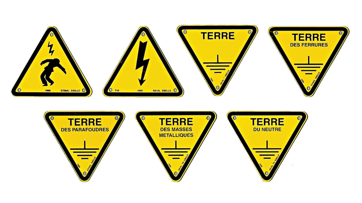 Pericolo elettrico, in Francese