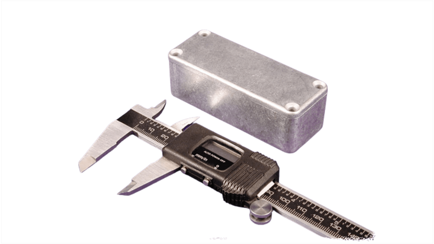 Caja de conexiones Hammond 1550A, Aluminio Presofundido, 89mm, 35mm, 26mm, 89 x 35 x 26mm, IP54