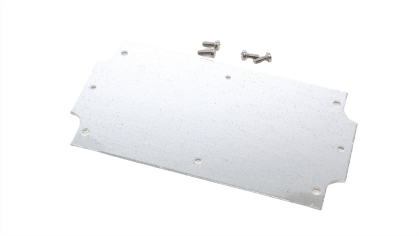 Piastra di montaggio Acciaio Hammond 1554JPL 160mm x 90mm