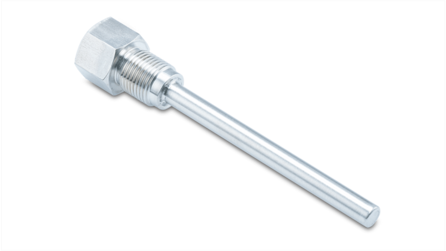 Příslušenství pro teploměry, Thermowell se šroubovacím zařízením AGWR-023L2D225, pro použití s: Teploměry s číslicovým