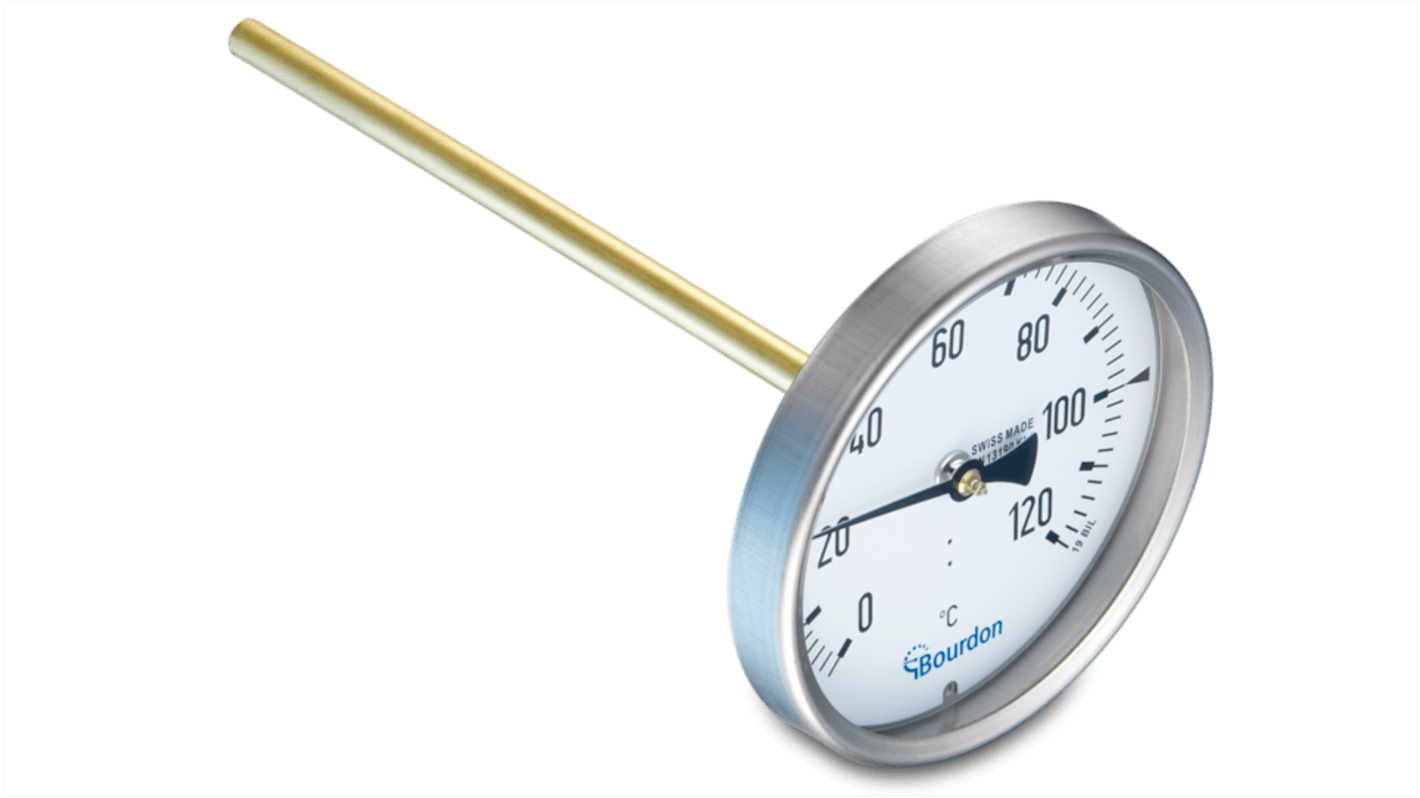 Bourdon Dial Thermometer, TB100-212.152.51T