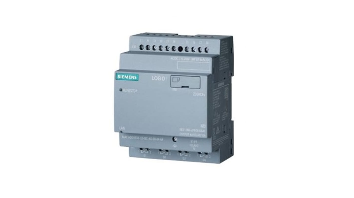 Modulo logico Siemens SIPLUS LOGO, ingressi: 8, uscite: 4, 115/230 V c.c.