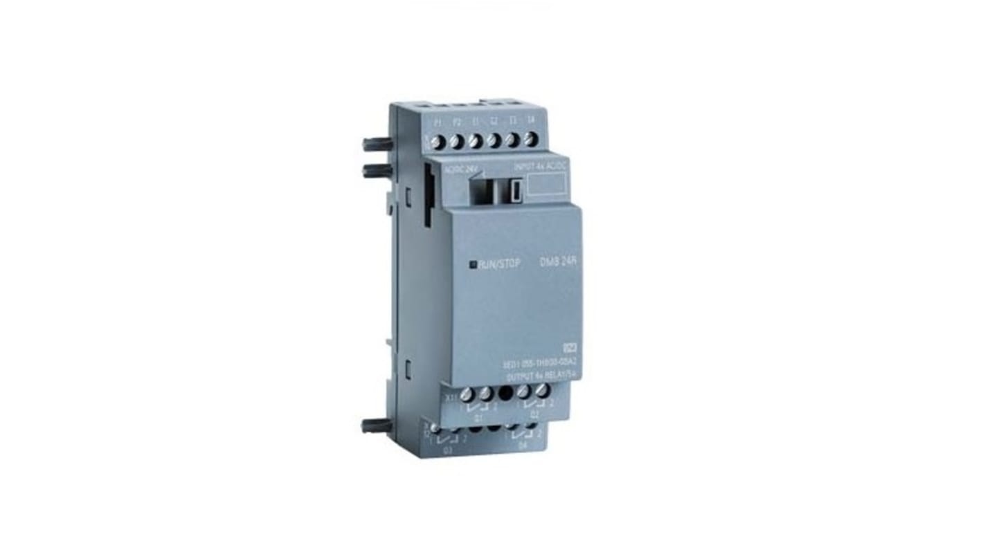 Siemens SIPLUS LOGO Series Logic Module, Relay Output, 4-Input, AC/DC Input