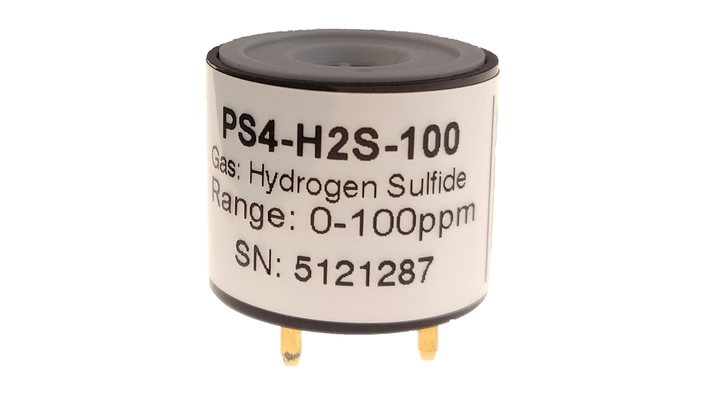 Circuit intégré pour capteur de gaz SGX Sensors, PS4-H2S-100, Sulfure d'hydrogène