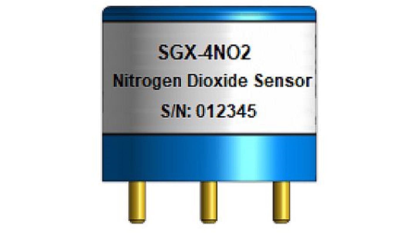 Circuit intégré pour capteur de gaz SGX Sensors, SGX-4NO2, Dioxyde d'azote