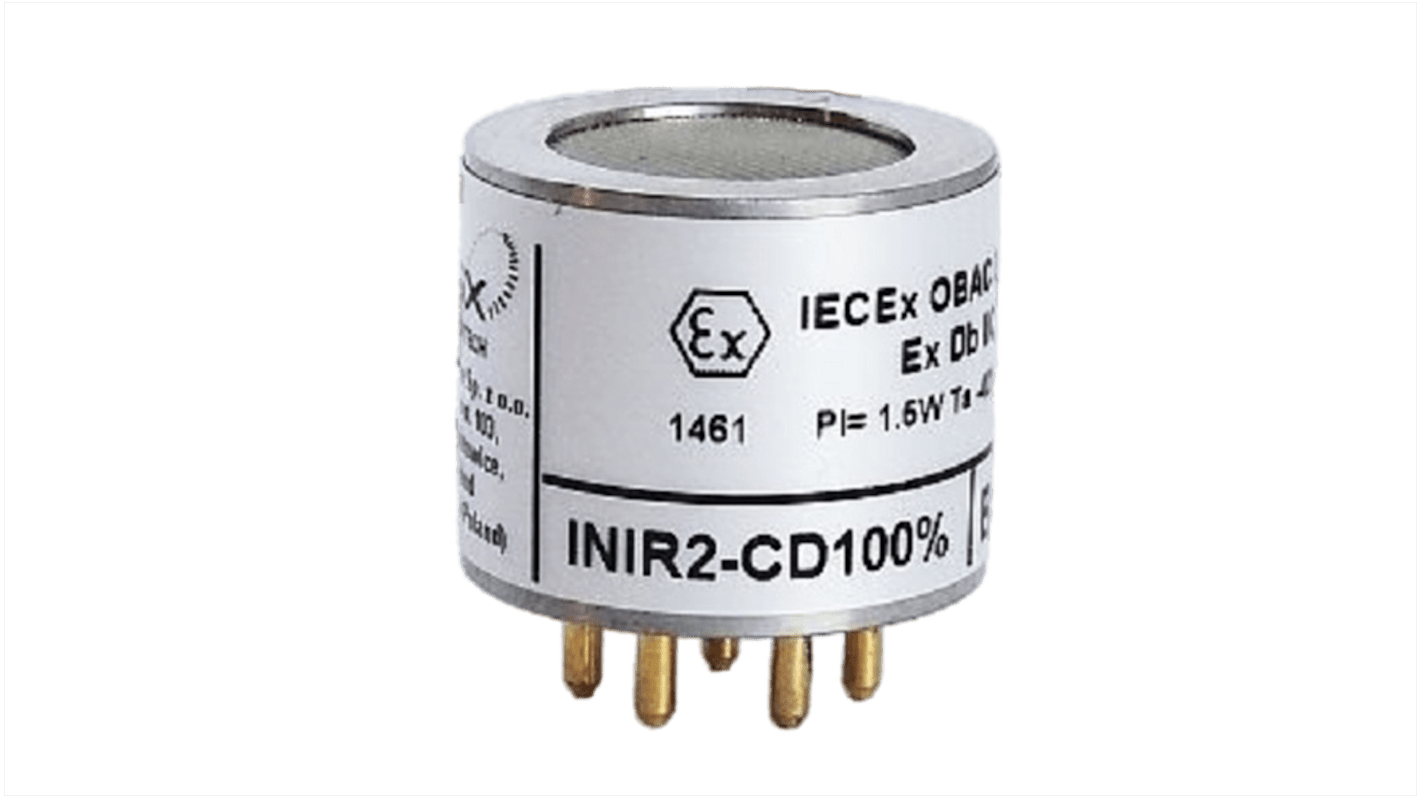 Circuit intégré pour capteur de gaz SGX Sensors, INIR2-CD100%, Dioxyde de carbone