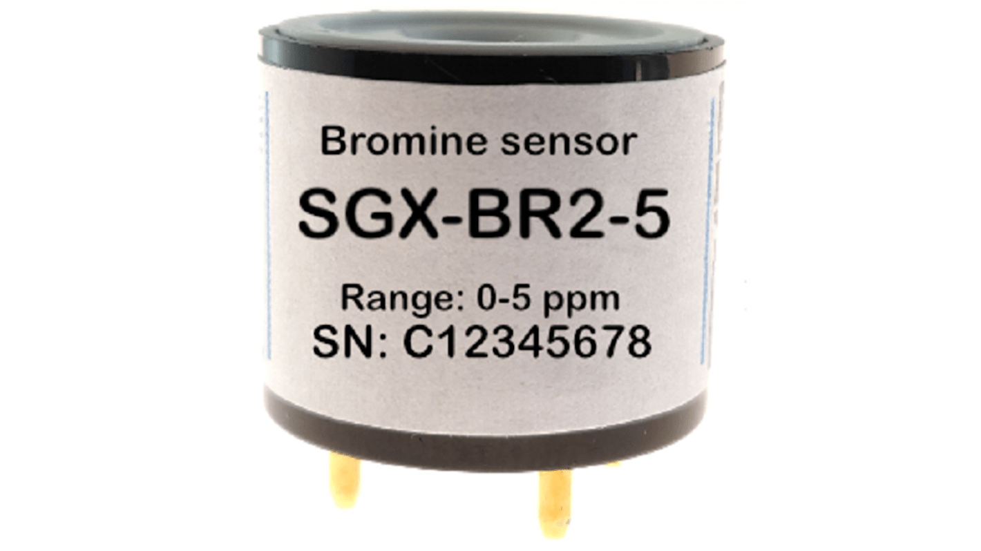 IC de sensor de gas, SGX Sensors, Bromo, SGX-BR2-5