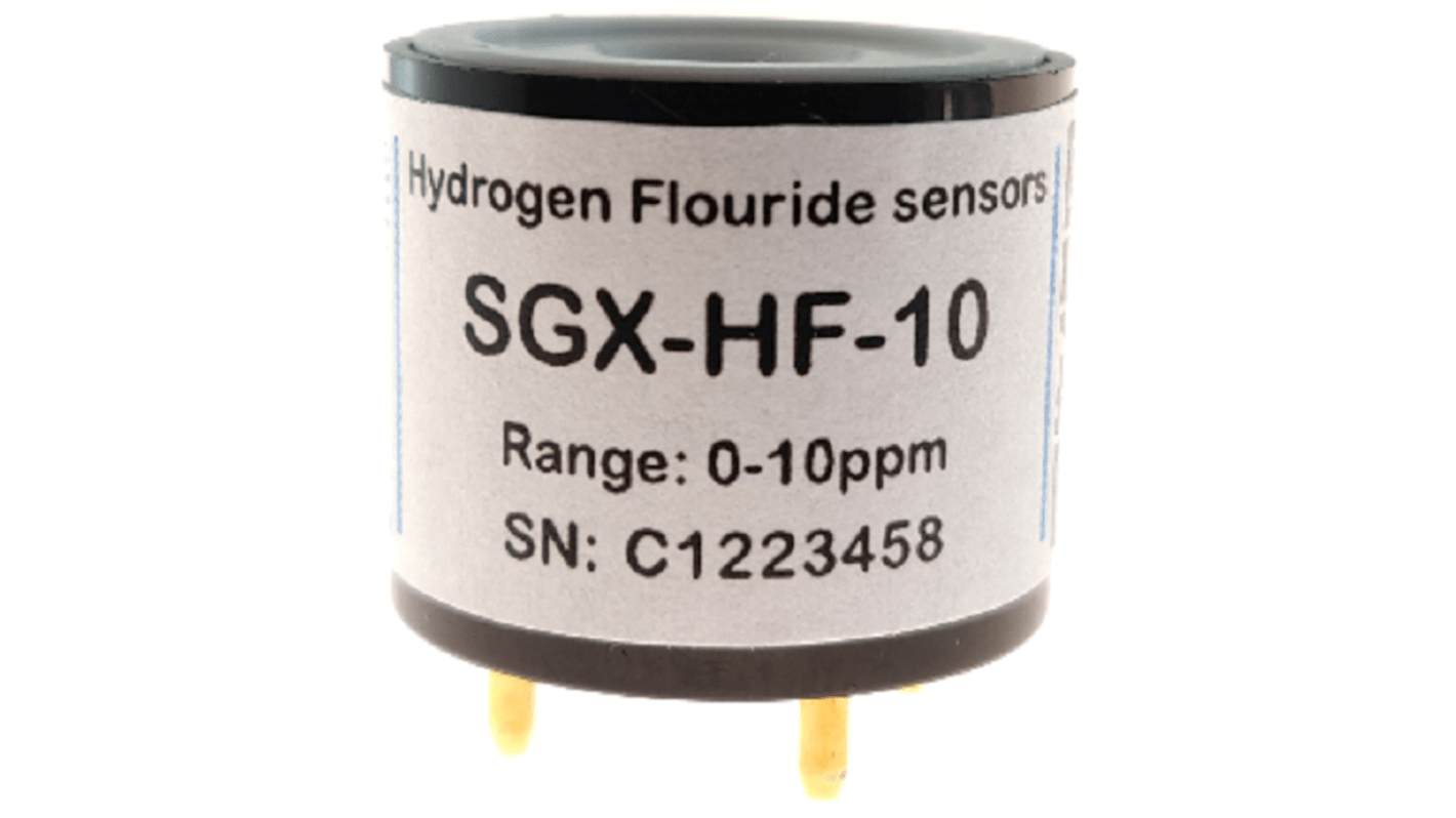 IC de sensor de gas, SGX Sensors, Fluoruro de hidrógeno, SGX-HF-10