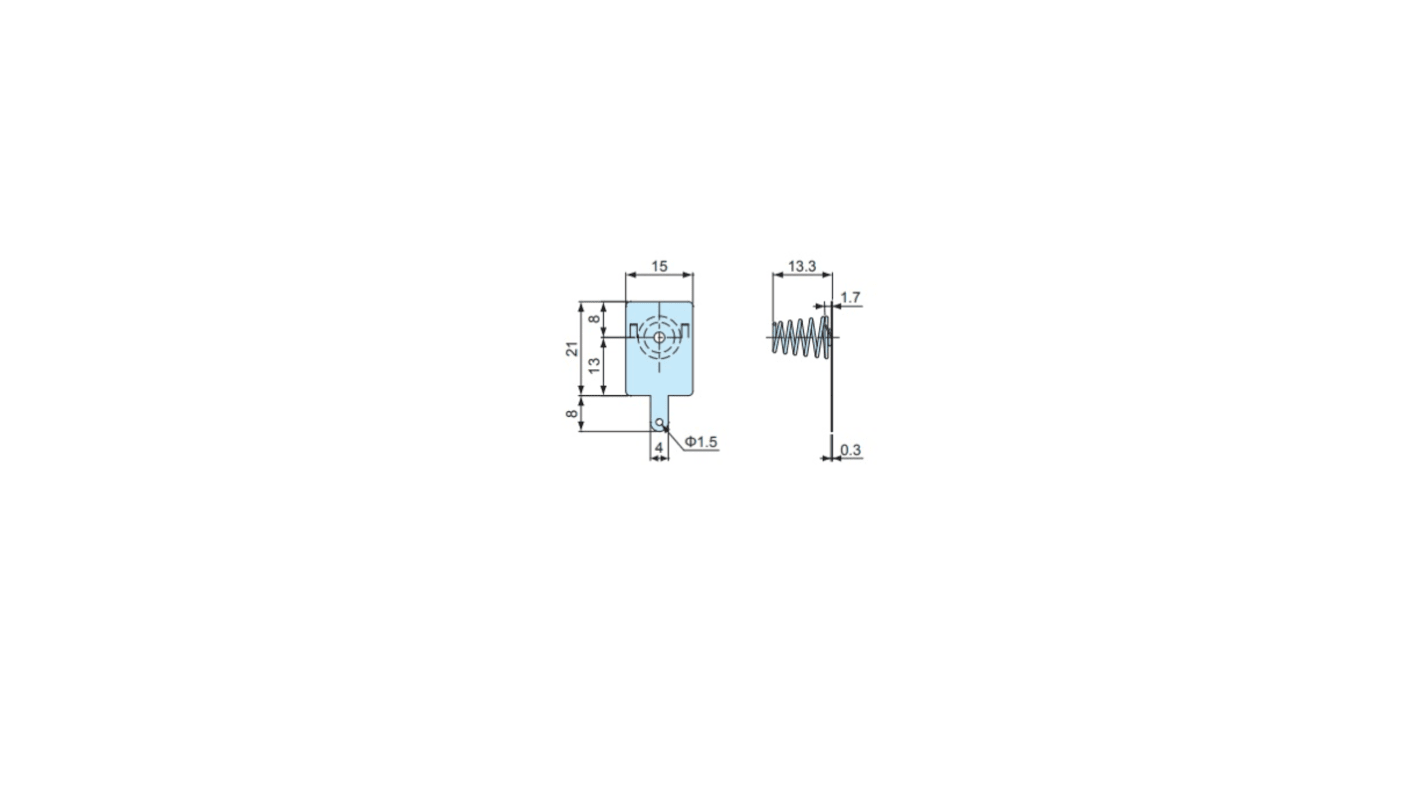 Takachi Electric Industrial Coil Spring C Battery Contact