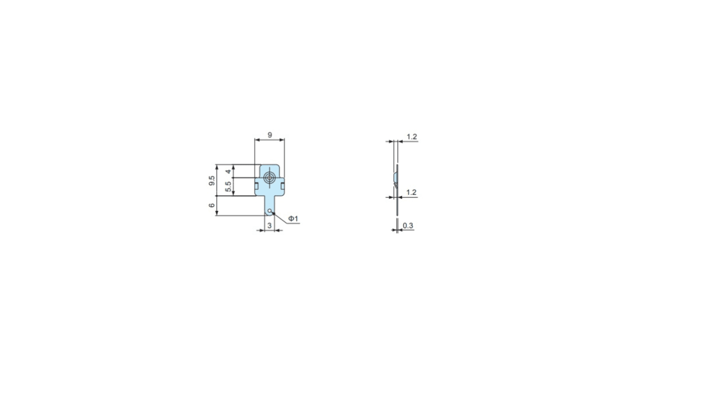 Takachi Electric Industrial Coil Spring AAA Battery Contact