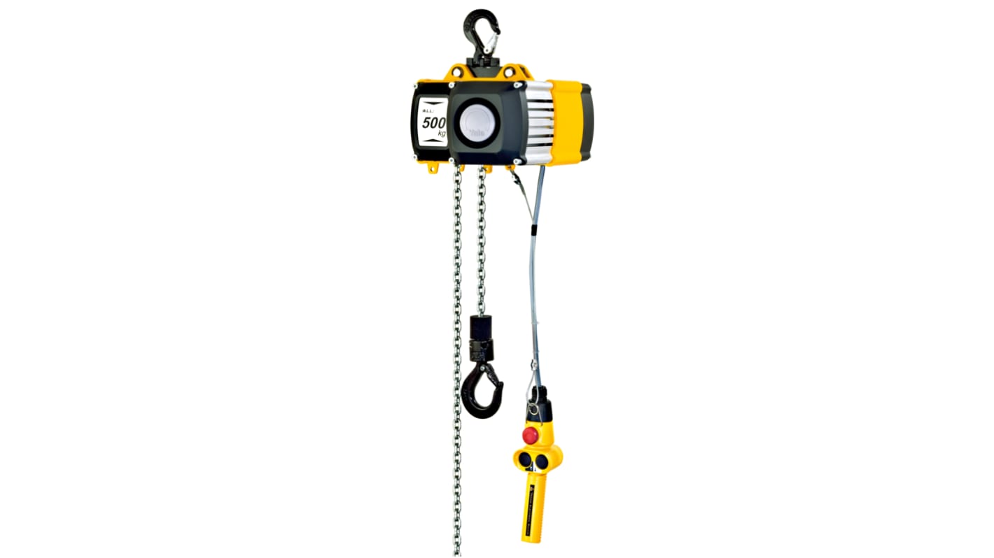 YALE 3m 1000 kg Hoist, CPVF104TH3MCB RS