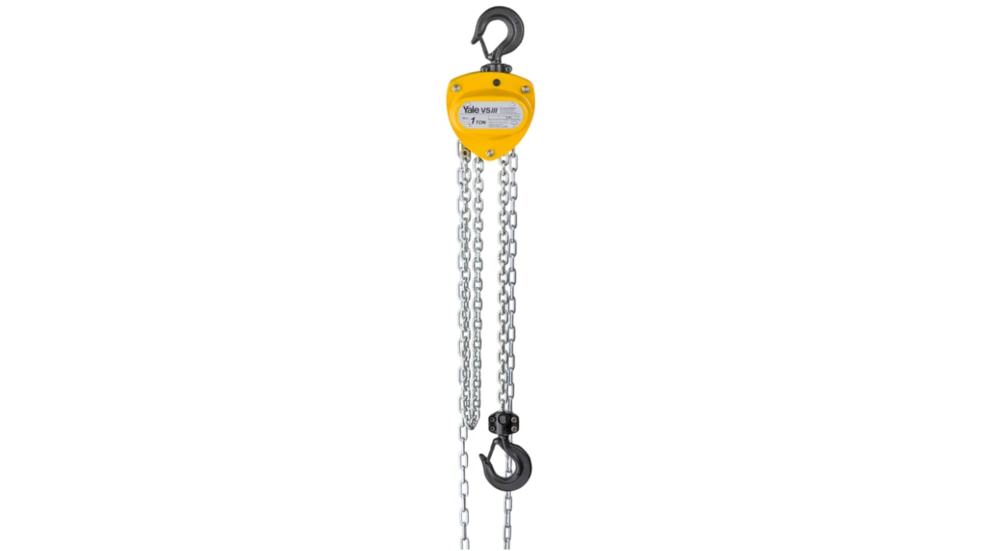 YALE Hand Chain 3m 3000 kg Hoist, N04200129 RS