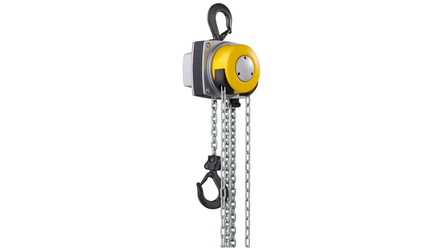YALE Hand Chain 3m 1000 kg Hoist, N04700110 RS