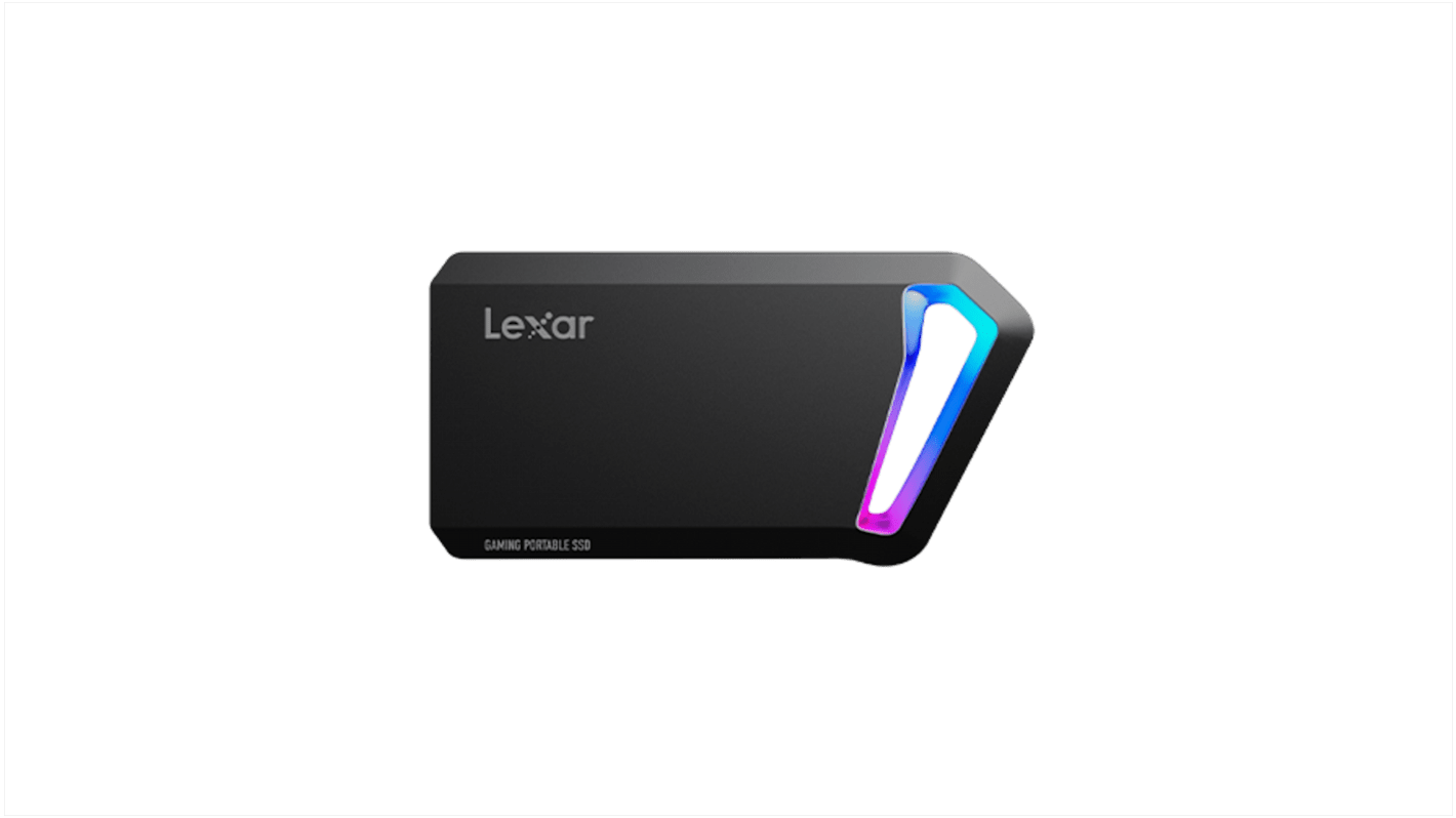 Disco duro SSD externo Portátil Lexar de 1,024 TB, USB 3.2