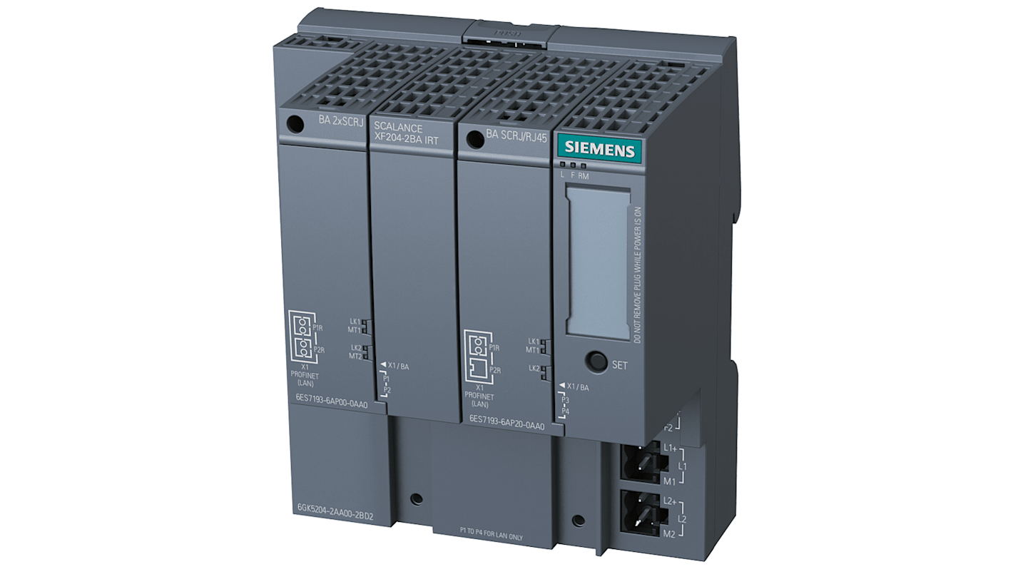 Switch Ethernet Siemens , 4 puertos