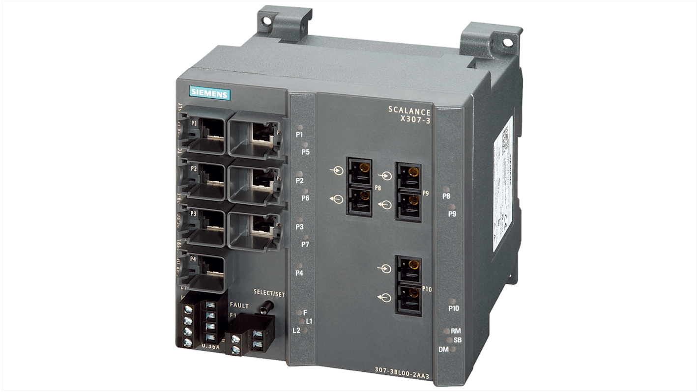 6GK53073BL102AA3 Siemens Managed 10 Port Switch RS