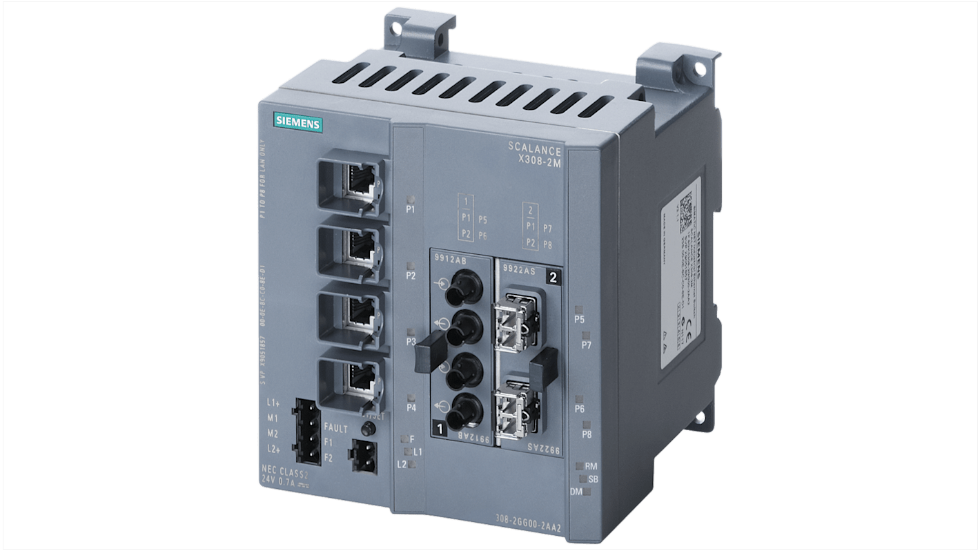 Siemens Managed 10 Port Ethernet Switch