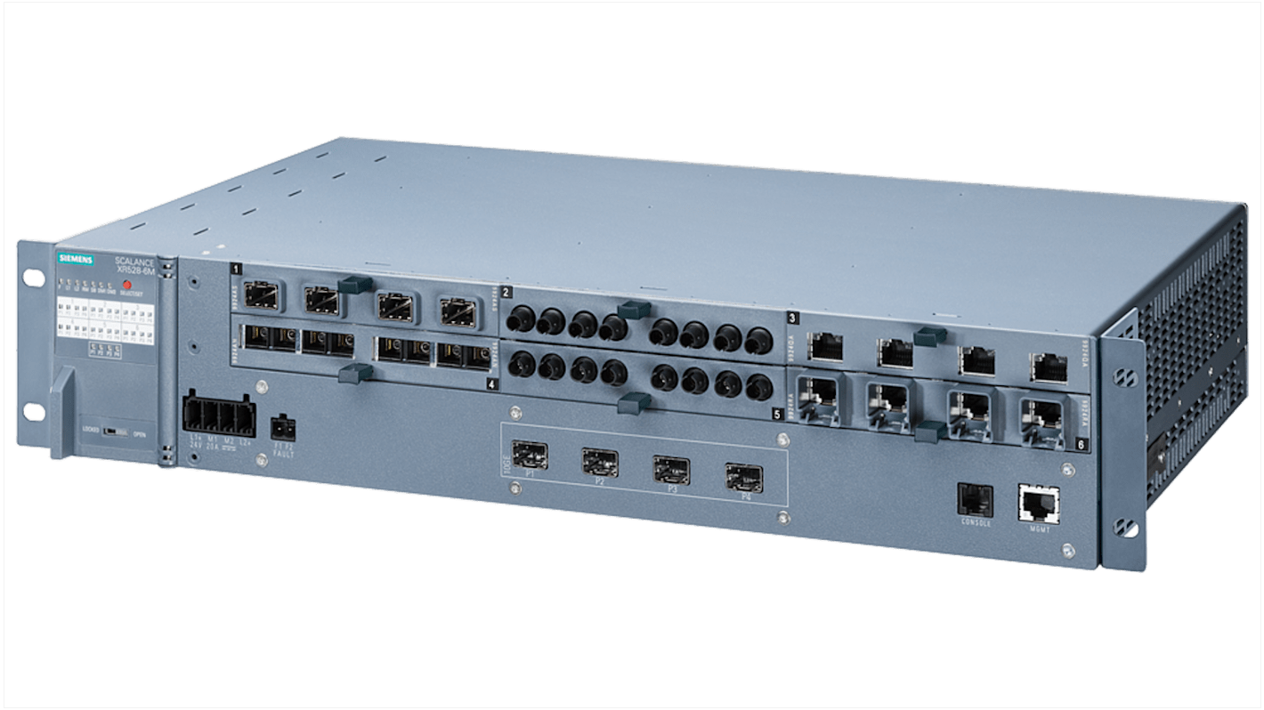 Siemens Ethernet-Switch PoE 12-Port Verwaltet