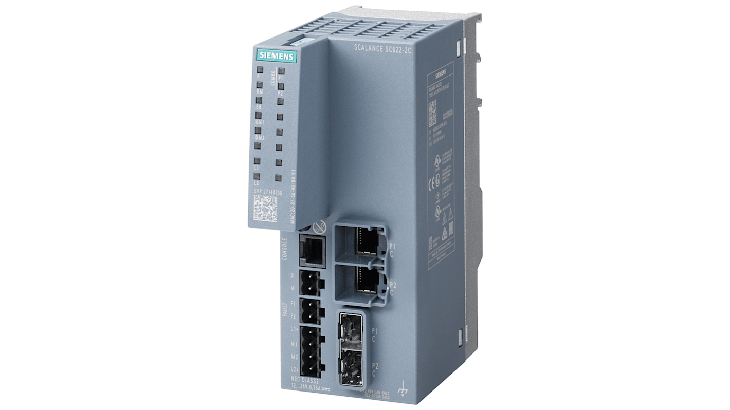 Ethernet Switch 2-portowy , Siemens Zarządzalny