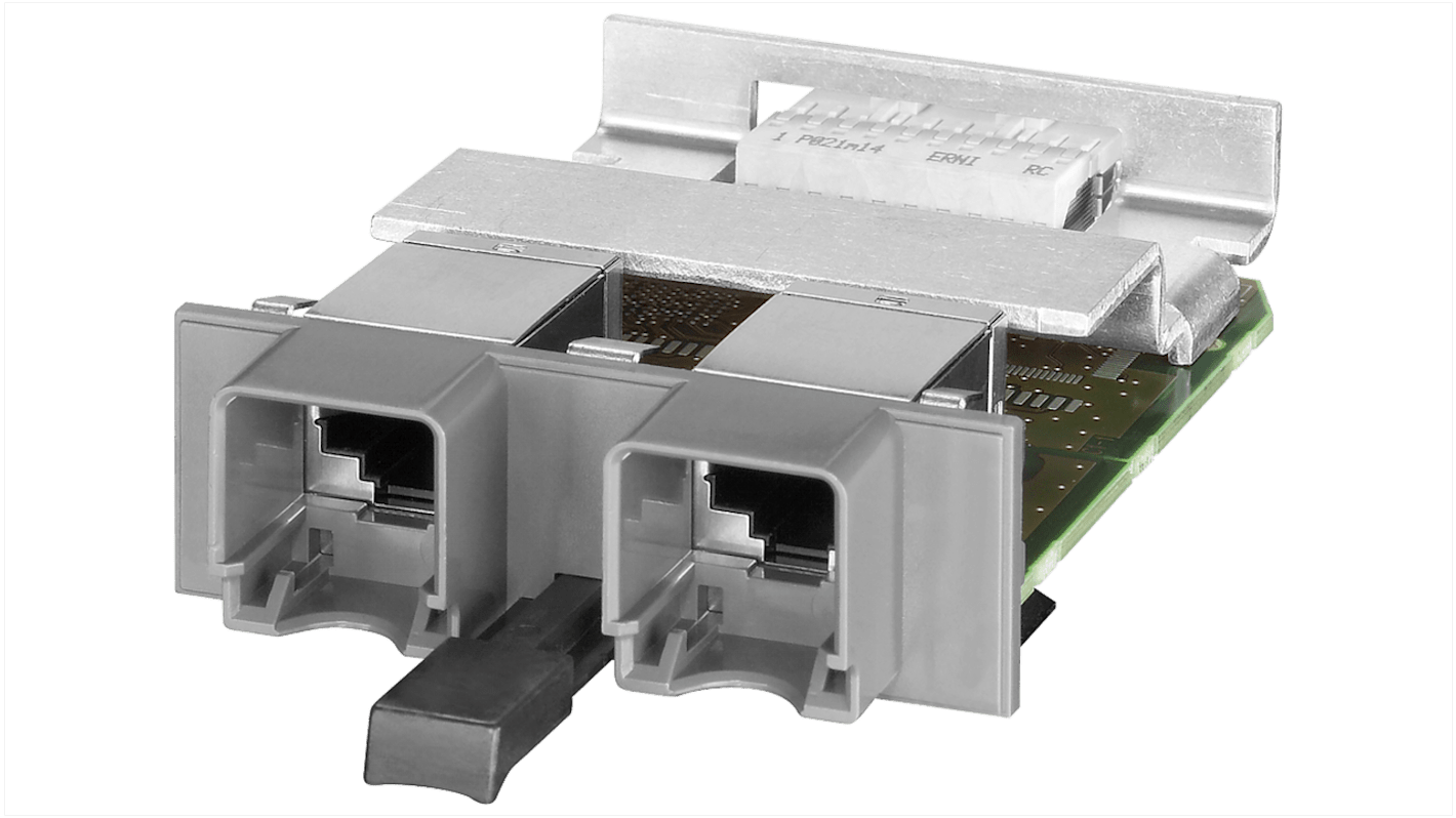 Siemens SCALANCE Compatible RJ45 Multi Mode Transceiver Module, Half/Full Duplex, 10/100/1000Mbit/s