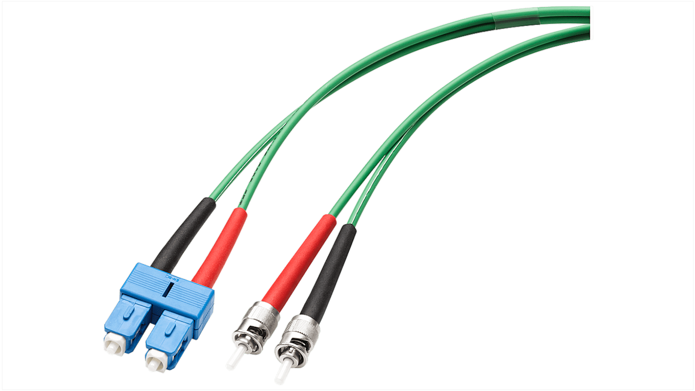 Siemens SC to ST x 2 Single Mode Fibre Optic Cable, 9/125μm, 1m