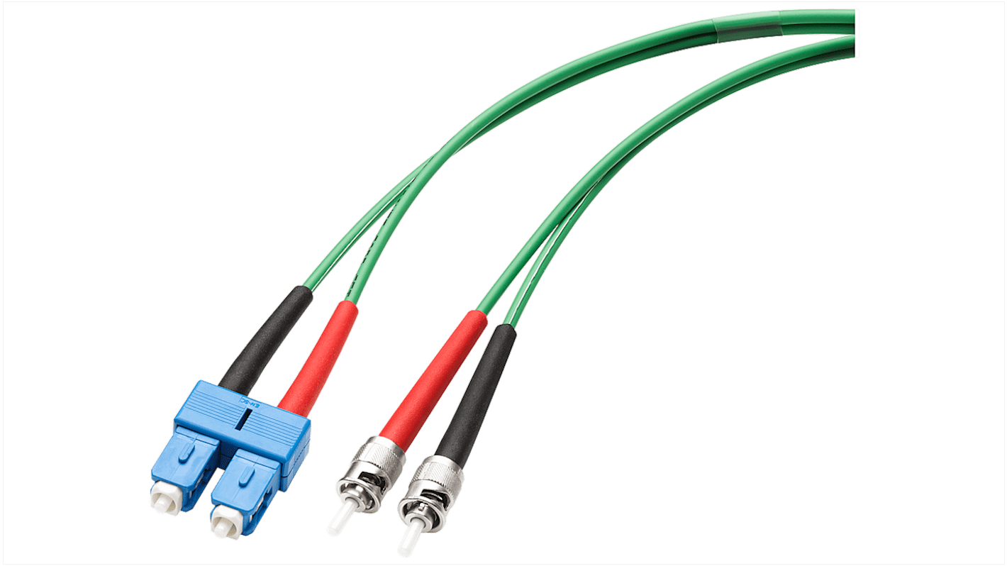 6XV18435FH100CB0 | Siemens SC to ST x 2 Single Mode Fibre Optic Cable ...