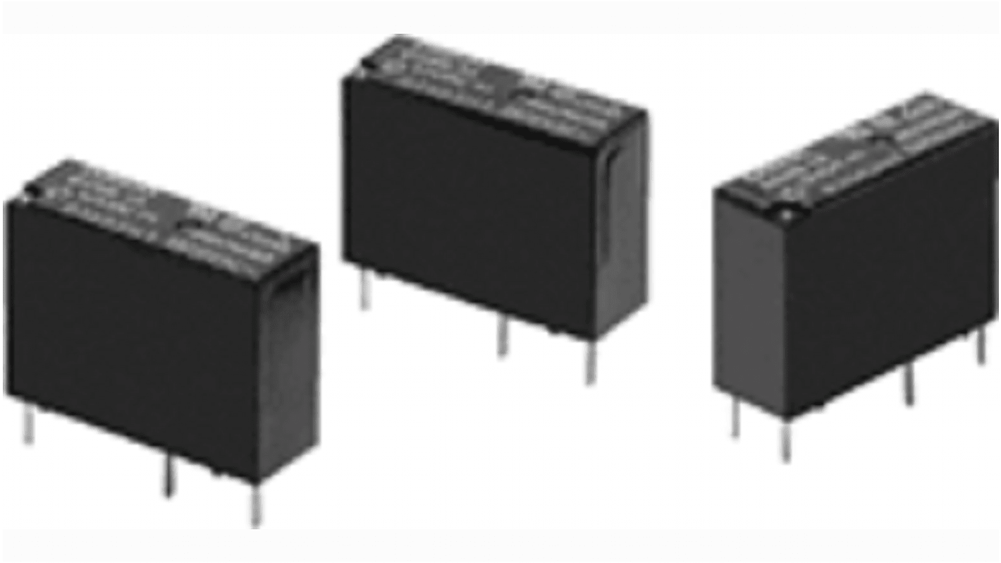 Relé de potencia sin enclavamiento Omron de 1 polo, SPST, bobina 24V dc, Montaje en PCB