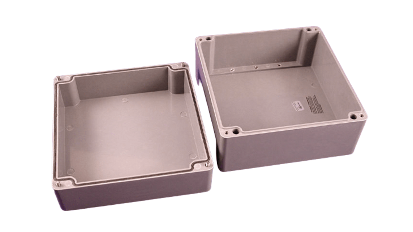 Caja Hammond de Poliéster reforzado con fibra de vidrio, 255 x 251 x 161mm