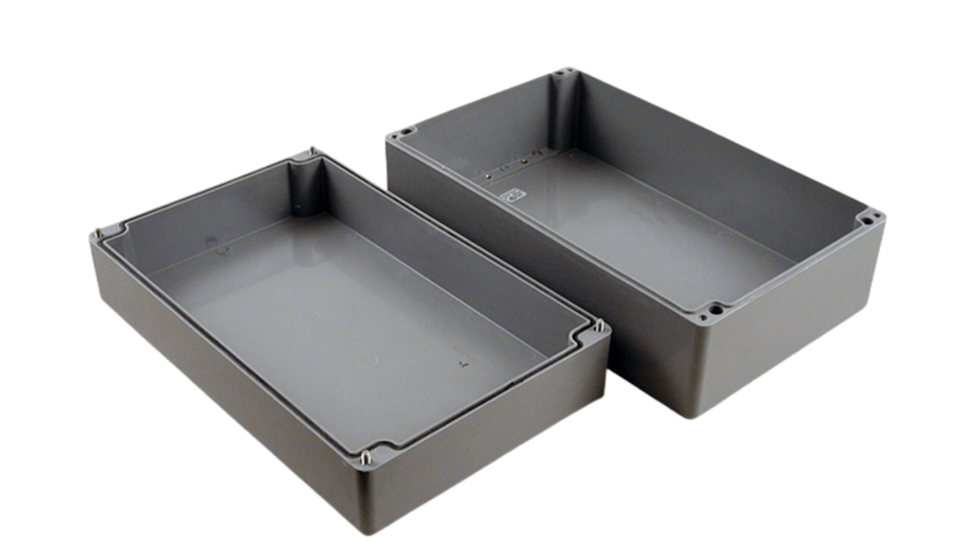 Caja Hammond de Poliéster reforzado con fibra de vidrio, 400 x 250 x 160mm