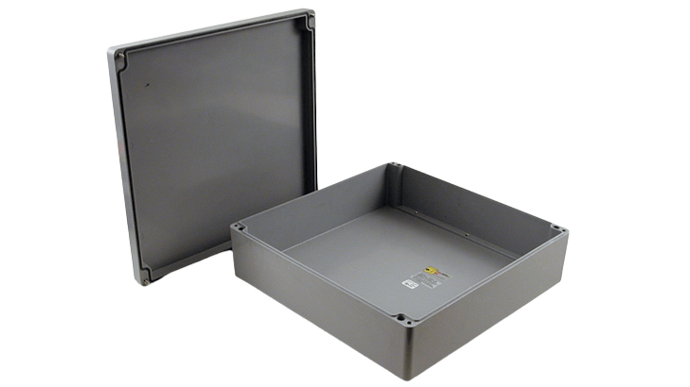 Caja Hammond de Poliéster reforzado con fibra de vidrio, 405 x 400 x 120mm