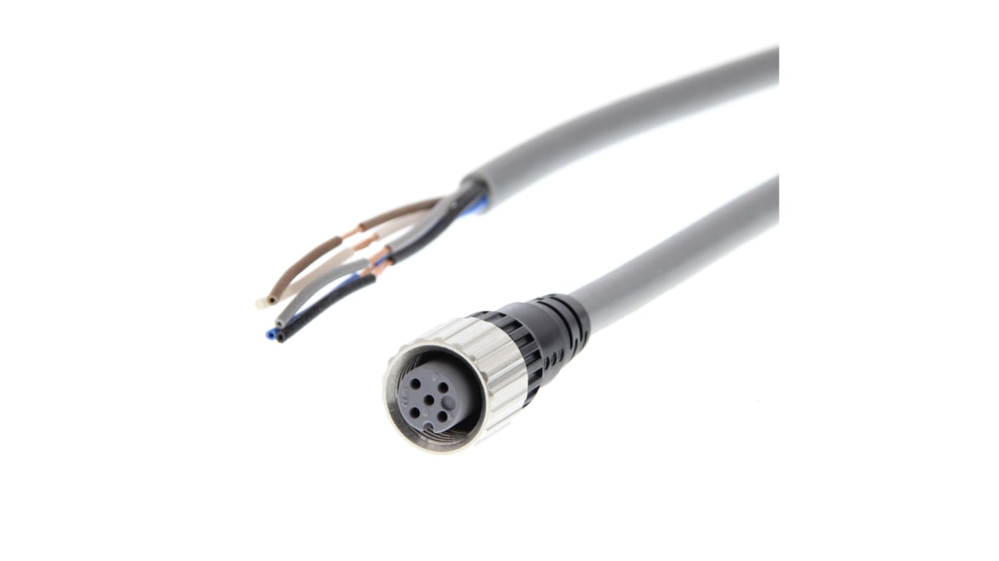 Sensor cable, M12 straight socket (femal