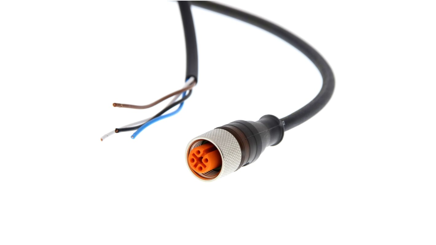 Sensor cable, M12 straight socket (femal