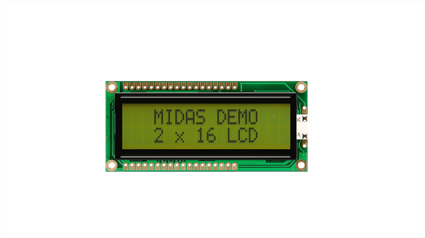 Monokróm LCD kijelző, LCD