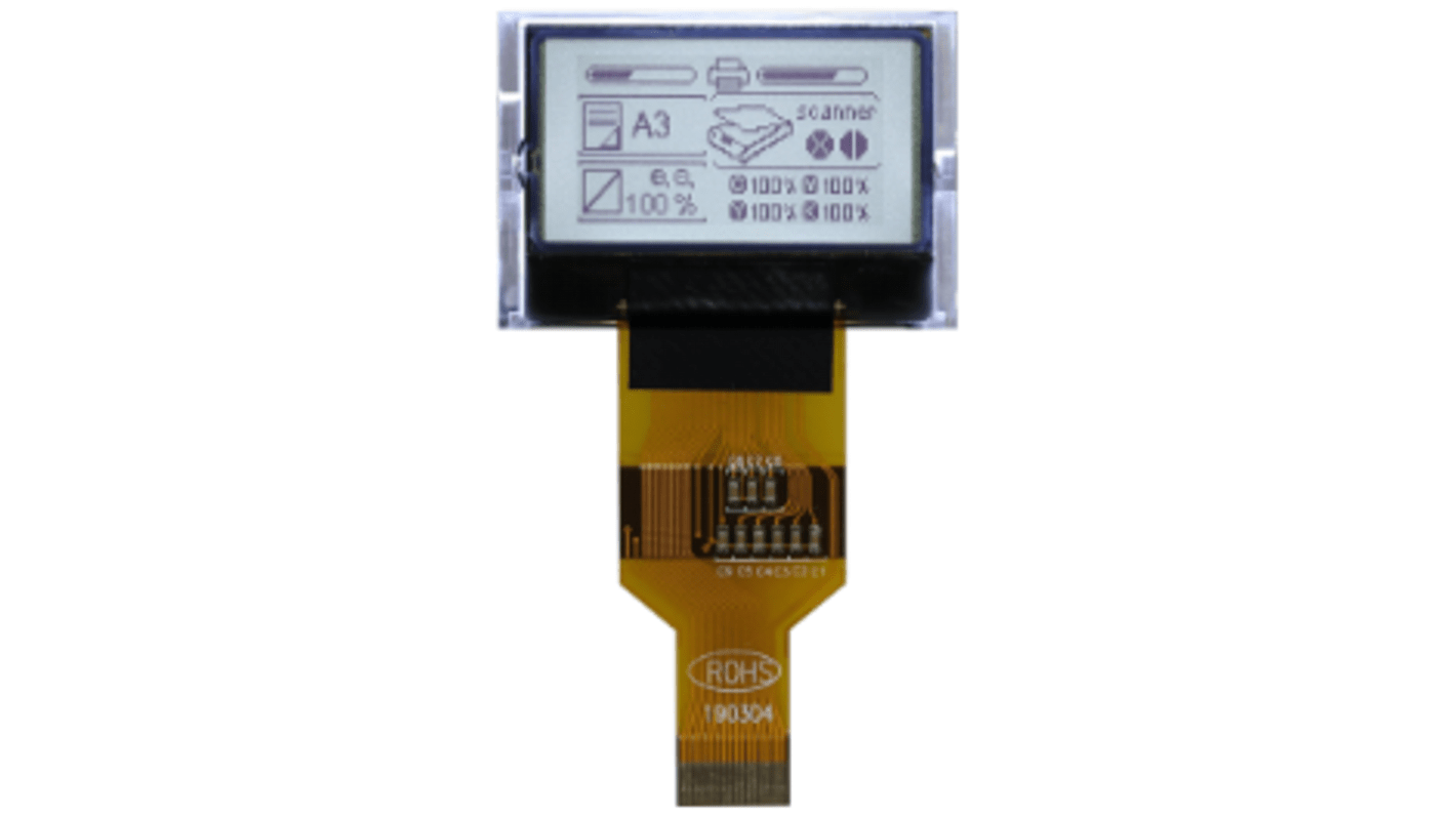 Midas MDCOG128064A6W-FPTLW LCD LCD Display